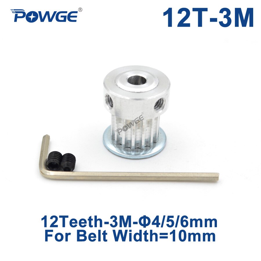 POWGE-12  HTD 3M  Ǯ  4/5/6mm  10mm, 3..